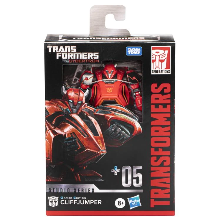 Hasbro Transformers War For Cybertron Studio Series Gamers Edition #05 Deluxe Cliffjumper Action Figure - Image 3