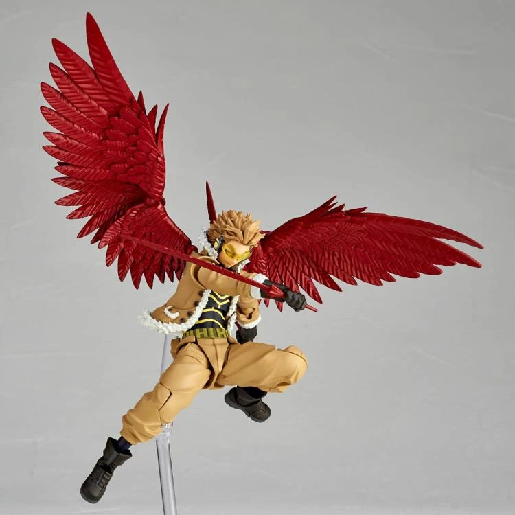 Amazing Yamaguchi Revoltech Figure Complex Hawks My Hero Academia - Image 13