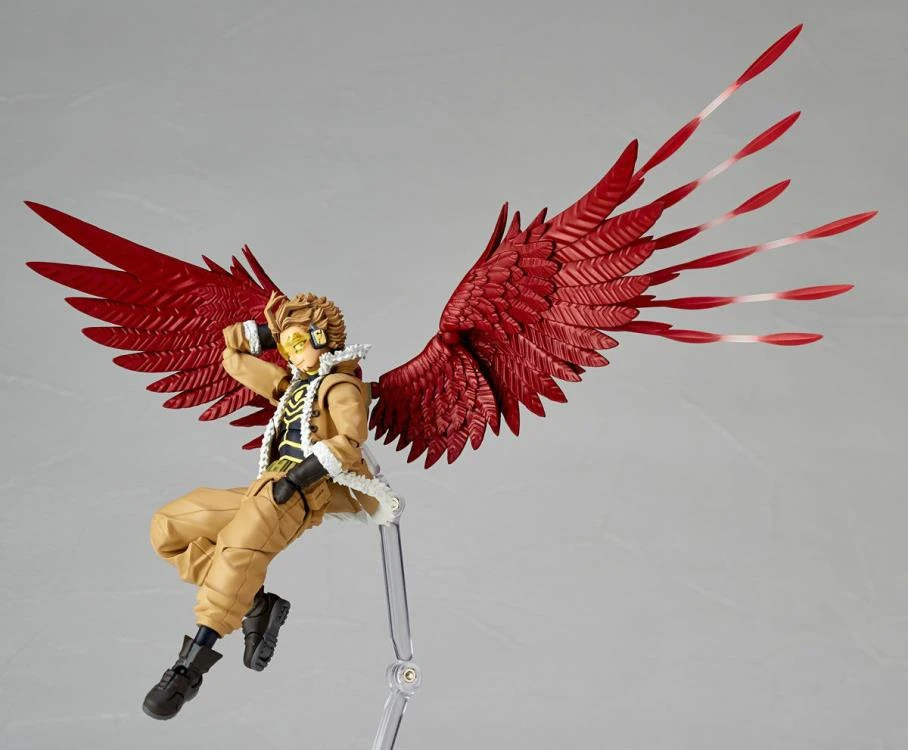 Amazing Yamaguchi Revoltech Figure Complex Hawks My Hero Academia - Image 6