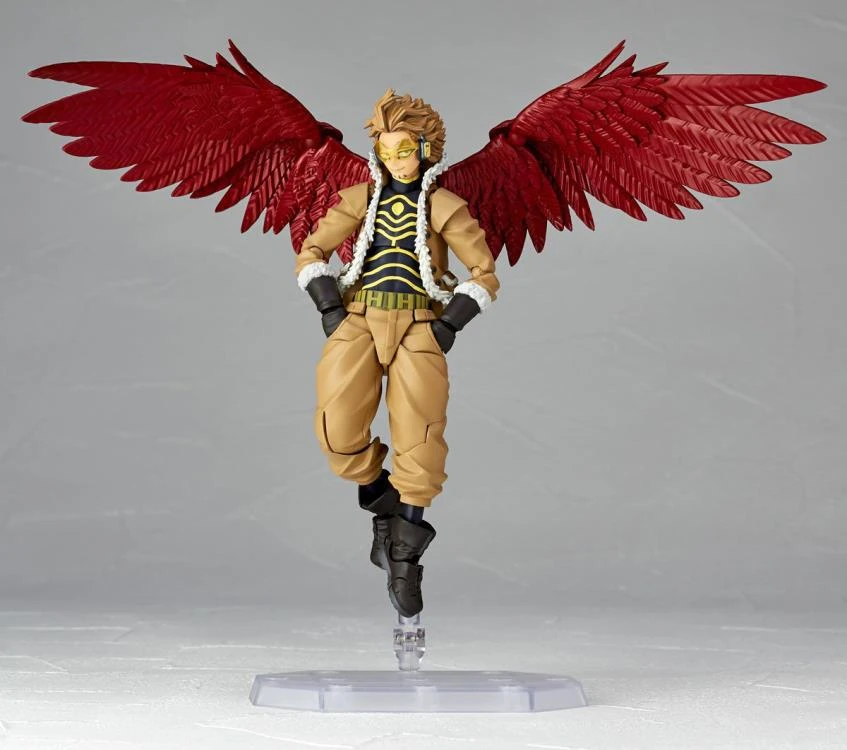 Amazing Yamaguchi Revoltech Figure Complex Hawks My Hero Academia - Image 5