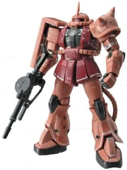 Bandai Gundam 1/144 RG #02 Gundam 0079 MS-06S Zaku II (Char Aznable's Custom) Model Kit