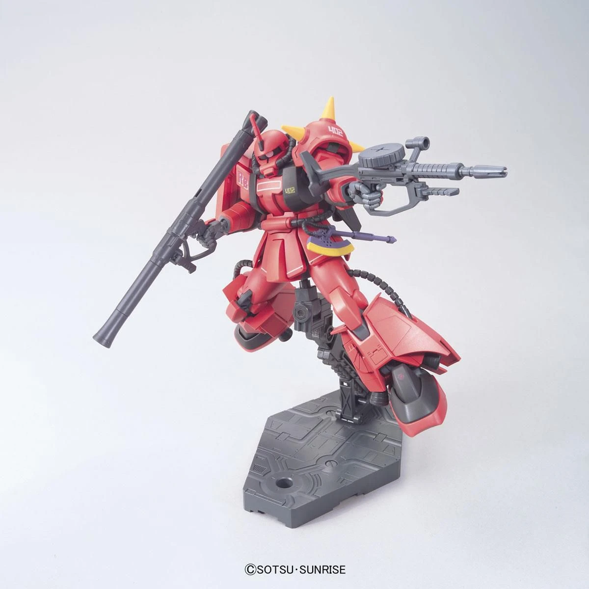 Bandai Gundam 1/144 HGUC #166 MSV MS-06R-2 Johnny Ridden Zaku II Model Kit - Image 2