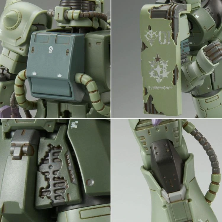 Bandai Gundam 1/144 HGUC Gundam Cucuruz Doan's Island MF-06F Zaku II (Cucuruz Doan's Island Ver.) Model Kit Exclusive - Image 7