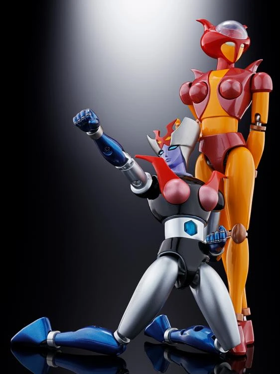 Bandai Soul Of Chogokin Mazinger Z GX-08R Aphrodai A And GX-09R Minerva X Set Action Figure - Image 2