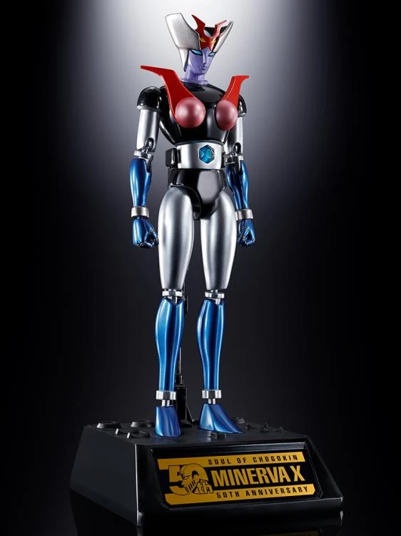 Bandai Soul Of Chogokin Mazinger Z GX-08R Aphrodai A And GX-09R Minerva X Set Action Figure - Image 3