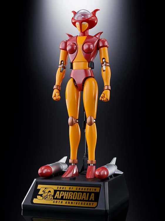 Bandai Soul Of Chogokin Mazinger Z GX-08R Aphrodai A And GX-09R Minerva X Set Action Figure - Image 5