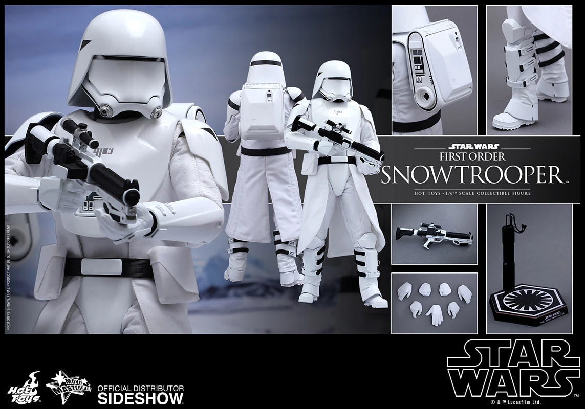 Hot Toys 1/6 First Order Snowtroopers Star Wars Episode VII The Force Awakens MMS321 Sixth Scale Figure - Image 2
