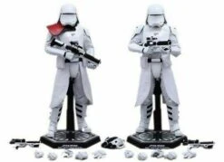 Hot Toys 1/6 First Order Snowtroopers Set Star Wars Episode VII The Force Awakens MMS323 Sixth Scale Figure