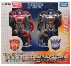 Transformers United UN-27 Windcharger Vs Decepticon WipeOut Two Pack