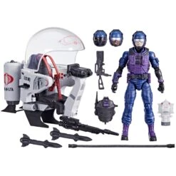 Hasbro G.I. Joe Classified Series Tele-Viper & Cobra Flight Pod (Trubble Bubble) Action Figure And Vehicle
