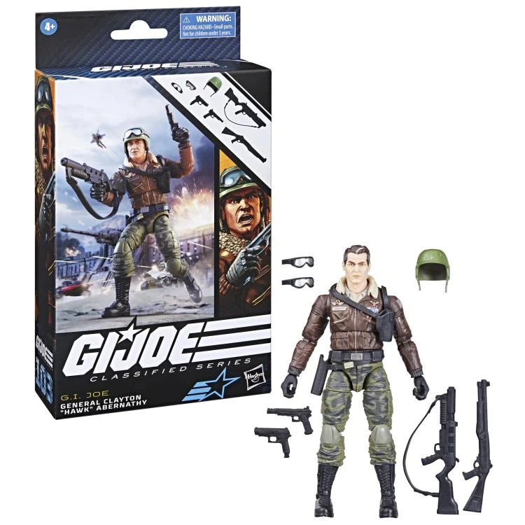 Hasbro G.I. Joe Classified Series 103 General Clayton "Hawk" Abernathy Action Figure - Image 8