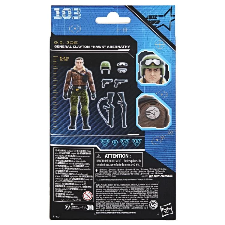 Hasbro G.I. Joe Classified Series 103 General Clayton "Hawk" Abernathy Action Figure - Image 10