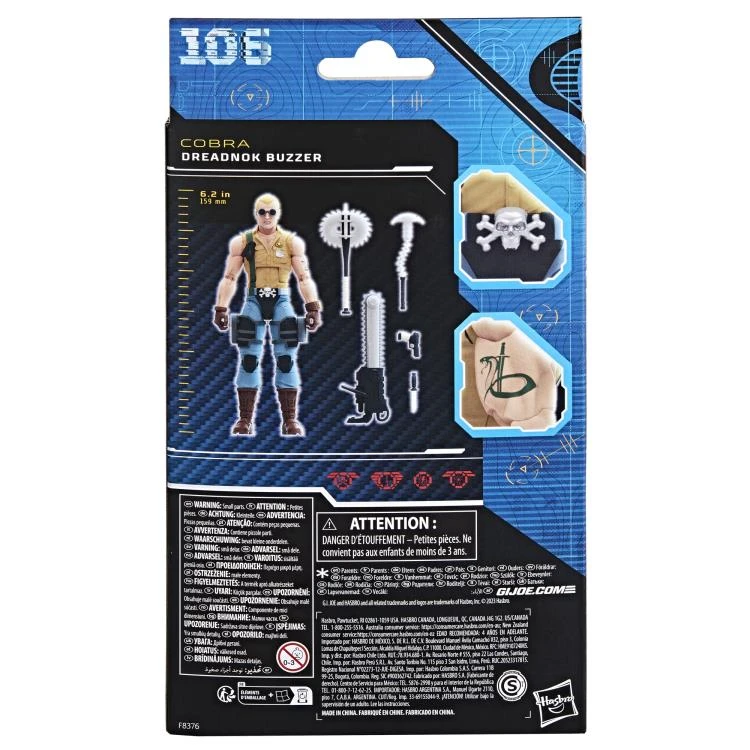 Hasbro G.I. Joe Classified Series 106 Dreadnok Buzzer Action Figure - Image 10