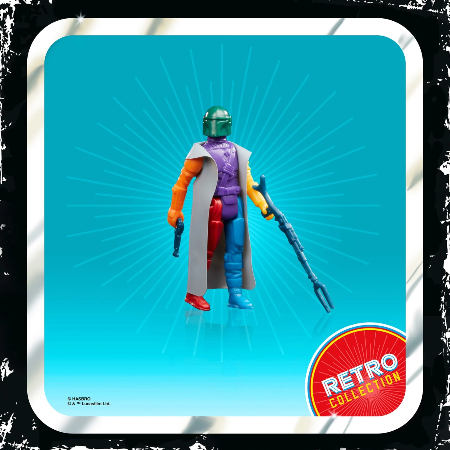 Hasbro Star Wars Retro Collection The Mandalorian (Prototype Edition) 3.75" Action Figure