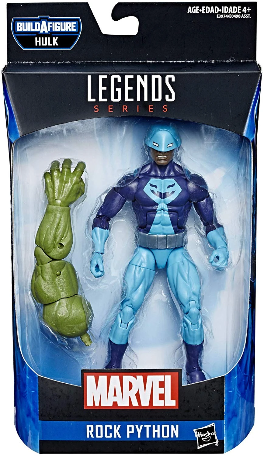 Hasbro Marvel Legends Endgame Series Rock Python Hulk BAF Wave Action Figure - Image 5